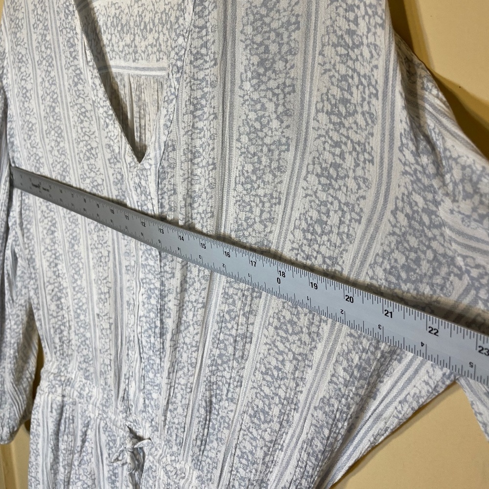 Tilly's White Floral Long Sleeve Dress - Picture 5 of 10